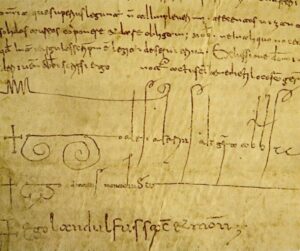 Cap. CXIII, fasc. II, n. 10, firma dell’abate Desiderio